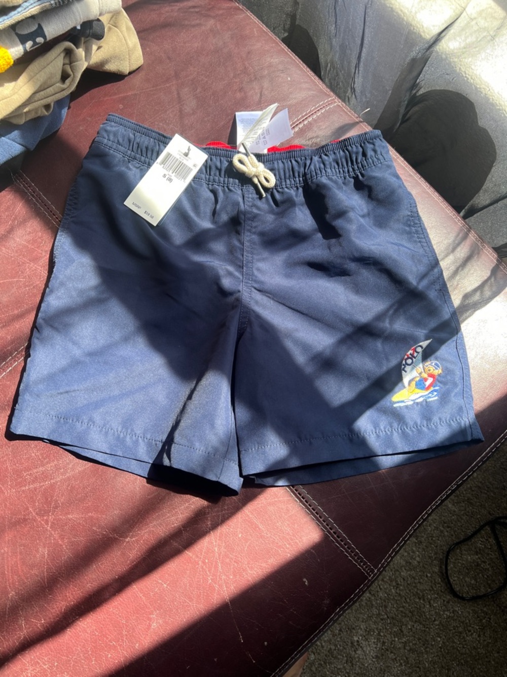 Ralph Lauren Navy Boys size 8 Athletic Shorts.